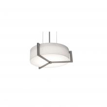 AFX Lighting, Inc. APP1214MBWG-LW - Apex 14&#39;&#39; Med Base Pendant - SN w/ LW & WG