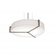 AFX Lighting, Inc. APP1932MBWG-LW - Apex 21&#39;&#39; Med Base Pendant - SN w/ LW & WG