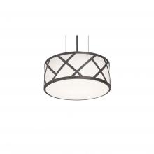 AFX Lighting, Inc. HVNP13LAJUDBK - Haven 13&#39;&#39; LED Pendant - 18W 120-277V - Black