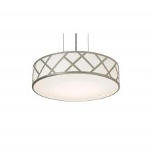 AFX Lighting, Inc. HVNP17MBSN - Haven 17&#39;&#39; Med Base Pendant - SN w/ SN