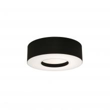 AFX Lighting, Inc. MCF1524MB-BK - Montclair 15&#39;&#39; Med Base Flush Mount - BK w/ BK