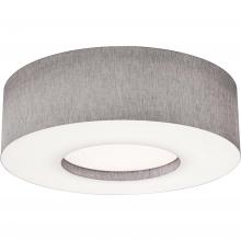 AFX Lighting, Inc. MCF3044L5AJUD-GY-MS - Montclair 30&#39;&#39; LED Flush,120-277V,5 CCT,GY,MS