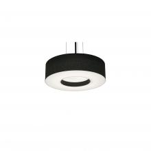 AFX Lighting, Inc. MCP1214LAJUDBK-BK - Montclair 12&#39;&#39; LED Pendant - 18W 120-277V,BK w/ BK