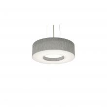 AFX Lighting, Inc. MCP1214MBSN-GY - Montclair 12&#39;&#39; Med Base Pendant - SN w/ GY