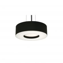 AFX Lighting, Inc. MCP1524MBBK-BK - Montclair 15&#39;&#39; Med Base Pendant - BK w/ BK