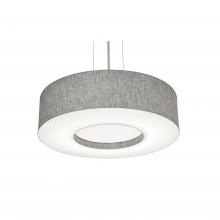 AFX Lighting, Inc. MCP1932MBBK-GY - Montclair 19&#39;&#39; Med Base Pendant - BK w/ GY