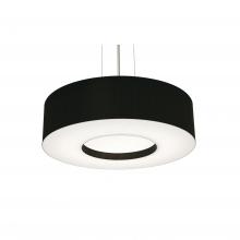 AFX Lighting, Inc. MCP1932MBSN-BK - Montclair 19&#39;&#39; Med Base Pendant - SN w/ BK