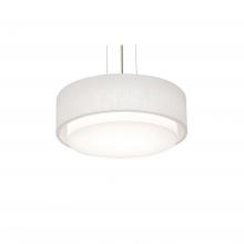 AFX Lighting, Inc. SAP1614LAJUDBK-LW - Sanibel 16&#39;&#39; LED Pendant - BK and LW