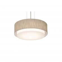 AFX Lighting, Inc. SAP1614MBSN-JT - Sanibel 16&#39;&#39; Med Base Pendant - SN and JT