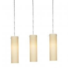 AFX Lighting, Inc. SSP04MBSNCRLNR3 - Soho 3 Light Linear Pendant