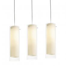 AFX Lighting, Inc. VIP05MBSNCRLNR3 - View 3 Light Linear Pendant