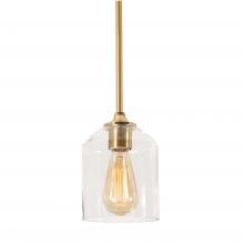 AFX Lighting, Inc. WMMP06MBSB - William 6&#39;&#39; Pendant Medium Base SB