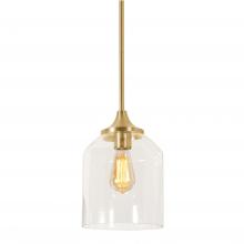 AFX Lighting, Inc. WMMP08MBSB - William 8&#39;&#39; Pendant Medium Base SB