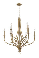 Minka-Lavery 1099-740 - 9 LIGHT CHANDELIER