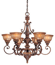 Minka-Lavery 1356-177 - 6 LIGHT CHANDELIER