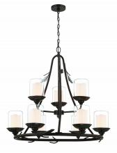 Minka-Lavery 2758-694 - 9 LT CHANDELIER