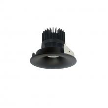 Nora NIO-4RNB27XBB/HL - 4&#34; Iolite LED Round Bullnose, 1500lm/2000lm/2500lm (varies by housing), 2700K, Black Finish