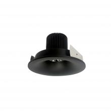 Nora NIO-4RNB27QBB - 4&#34; Iolite LED Round Bullnose, 10-Degree Optic, 950lm / 12W, 2700K, Black Finish