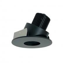 Nora NIO-4RPHA27QBB - 4&#34; Iolite LED Round Adjustable Pinhole, 10-Degree Optic, 800lm / 12W, 2700K, Black Pinhole /