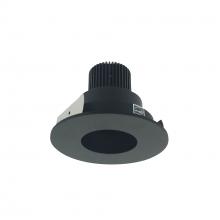 Nora NIO-4RPH27QBB - 4&#34; Iolite LED Round Pinhole, 10-Degree Optic, 800lm / 12W, 2700K, Black Pinhole / Black Flange