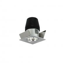 Nora NIO-1SNBCDXNN - 1&#34; Iolite LED NTF Square Bullnose, 600lm, Comfort Dim, Natural Metal Reflector / Natural Metal