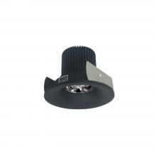 Nora NIOB-2RNB27QBB - 2&#34; Iolite LED Round Bullnose, 10-Degree Optic, 850lm / 12W, 2700K, Black Finish