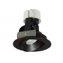 Nora NIR-4RCCDXBZ - 4&#34; Iolite LED Round Adjustable Cone Retrofit, 800lm / 12W, Comfort Dim, Bronze Reflector /