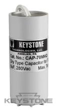 Keystone Technologies CAP-70MH - Capacitor for 70W MH Quad, 8uF, 280V, Dry Film