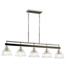 Kichler 52404PN - Linear Chandelier 5Lt