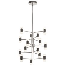 Kichler 84124 - Vey 15 Light 5 Tier Foyer Chandelier Polished Nickel