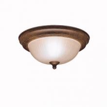 Kichler 8653TZ - 11.5&#34; 2 Light Flush Mount Tannery Bronze™