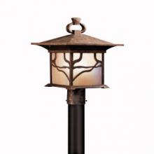 Kichler 9920DCO - Morris™ 1 Light Post Light Distressed Copper