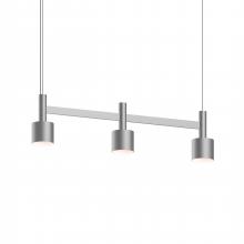 Sonneman 1783.16-CYL - 3-Light Linear Pendant w/Drum Shades