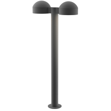 Sonneman 7308.DC.PL.74-WL - 28&#34; LED Double Bollard