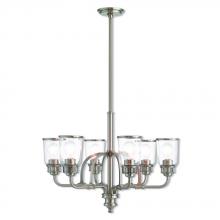 Livex Lighting 40026-91 - 6 Lt BN Chandelier