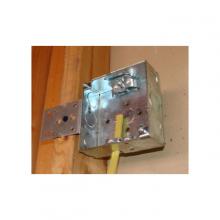 Aura Electric 19WWBX - 4x4 x 1-1/2 Inch MCI BX Wetwall Outlet Box with Knockouts B Bracket