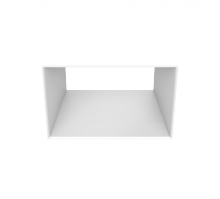 Creative Systems Lighting ED1-STLBK - Black Square Trimless 1&#34; Trim For New Eco-Downlight Systems