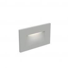 DALS Lighting LEDSTEP005D-SG - Satin Grey Recessed Horizontal LED Step Light