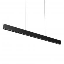 DALS Lighting MSLPD48-3K-BK - Black 48 Light Microspot LED Linear Pendant Light