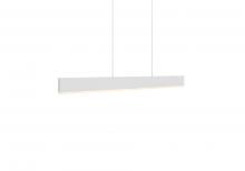 DALS Lighting SPD48-3K-WH - White 48 Inch Slim Linear LED Pendant Light