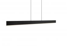 DALS Lighting SPD72-3K-BK - Black 72 Inch Slim Linear LED Pendant Light