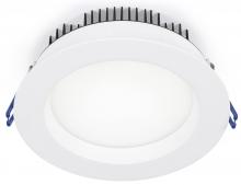 Lotus LED Lights LL6RR-27K-WH - 6 Inch Round Regressed Plenum 17W LED 2700K White 95 Deg 1150 lm Type IC CRI 90+