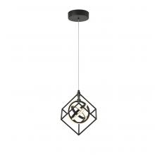 Artcraft MU1011 - Tulip Collection Integrated LED Pendant, Matte Black