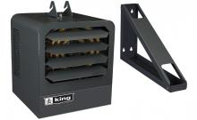 King Electric KB4810-3MP-T-B2 - KB SERIES UNIT HEATER 480V 10KW 1-3 PH W/SINGLE POLE STAT & BRKT