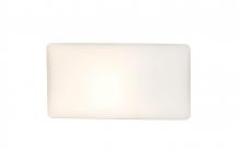 Besa Lighting 1WT-888607-LED-CR - Besa, Lido Vanity, Opal Matte, Chrome Finish, 1x9W LED