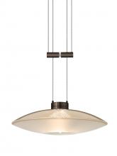 Besa Lighting 1XA-6294GD-BR - Besa Pendant Spazio Bronze Gold/Frost 1x50W Halogen