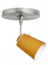 Besa Lighting 1SP-511880-LED-SN - Besa Tammi 3 Spotlight 1Sp Amber Matte Satin Nickel 1x5W LED Mr16