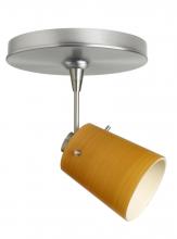 Besa Lighting 1SP-5118OK-LED-SN - Besa Tammi 3 Spotlight 1Sp Oak Satin Nickel 1x5W LED Mr16