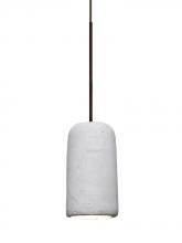 Besa Lighting 1XP-GLIDENA-LED-BR - Besa Glide Cord Pendant, Natural, Bronze Finish, 1x2W LED