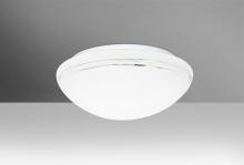 Besa Lighting 911110C-LED - Besa, Bobbi 10 Ceiling, Opal Cut, 1x10W LED